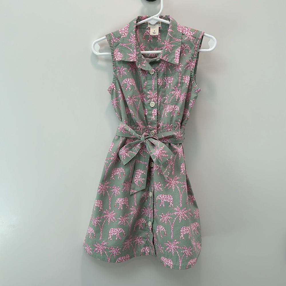 Crewcuts shirt dress size 4
